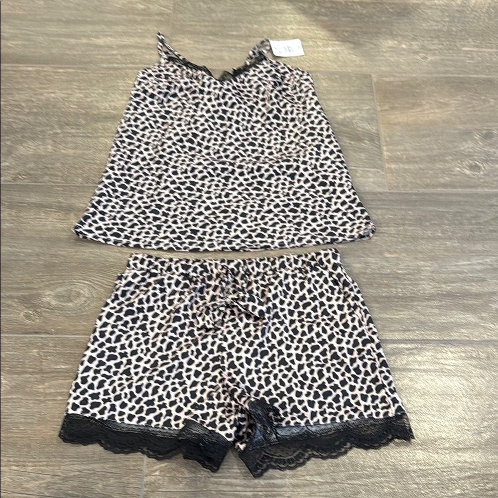Leopard Print Women's Sleepwear Set